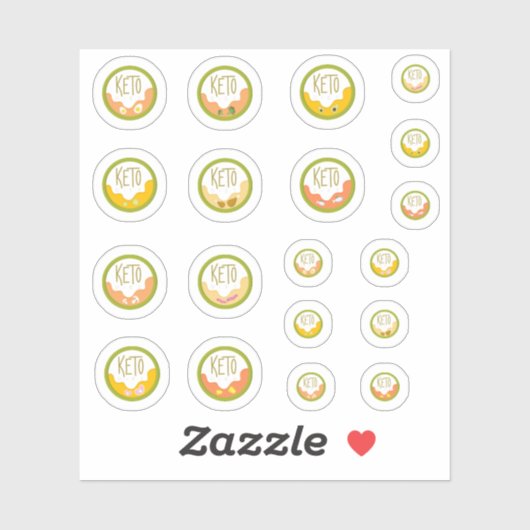 Festhalten Aufkleber (Blatt)