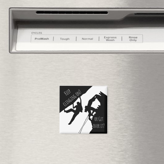 Festhalten oder Weiterziehen? Klettern Magnet (In Situ (Geschirrspüler))
