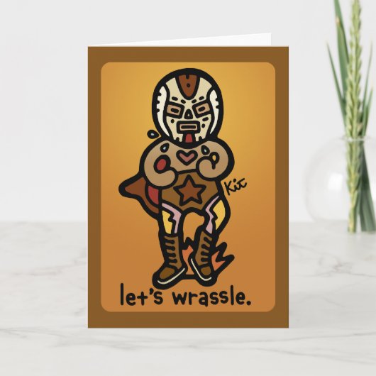 Festhalten von Grüßen Karte (Vorderseite)