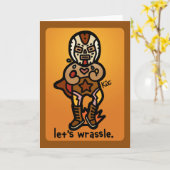 Festhalten von Grüßen Karte (Gelbe Blume)