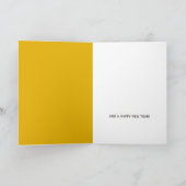 Festhaus, Weihnachtsgrüße Karte (Innenseite)