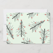 Festherzen Feiertagskarte (Rückseite)