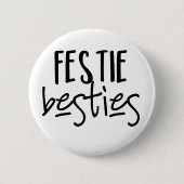 Festie Bestie Festival Button (Vorderseite)