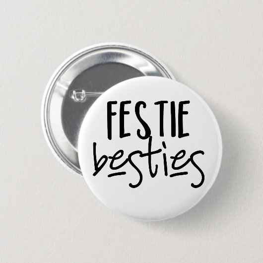 Festie Bestie Festival Button (Vorne & Hinten)