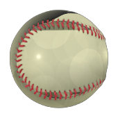 Festiges dunkles Muster mit Lichtern und Bausteine Baseball (Vorderseite Links)