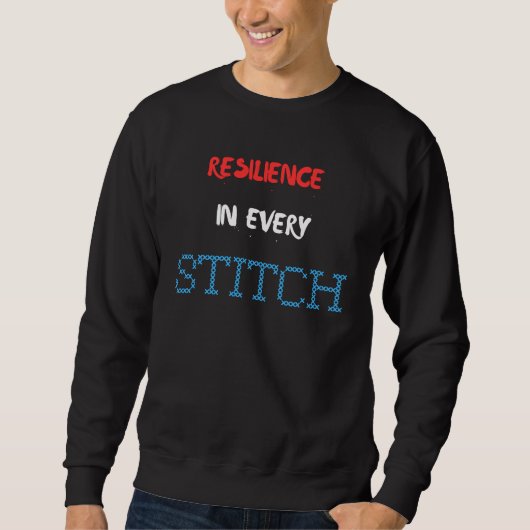 Festigkeit in jeder Naht Sweatshirt (Vorderseite)