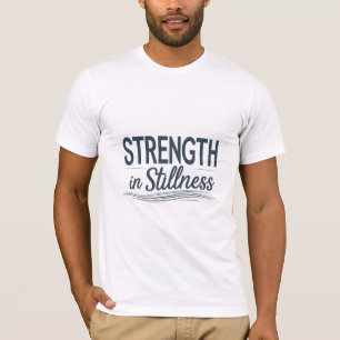 Festigkeit in Stille T-Shirt