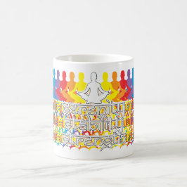 Festigkeit Stabilität Festigkeit Regenbogen Intent Kaffeetasse