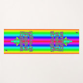Festigkeit Stabilität Festigkeit Regenbogen Intent Yogamatte (Vorderseite (Horizontal))