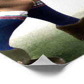 Festigkeitsprüfung - Kunstdruckprüfung Poster (Ecke)