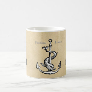 Festina Lente - machen Sie Eile langsam Kaffeetasse