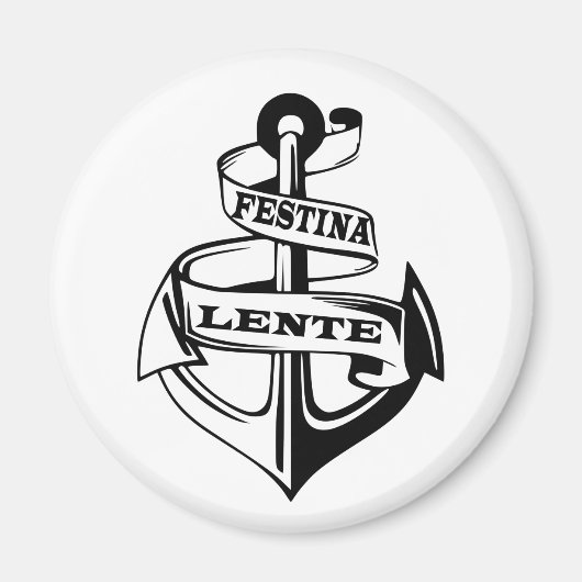Festina lente magnet (Vorne)