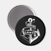 Festina lente magnet (Vorderseite/Rückseite)