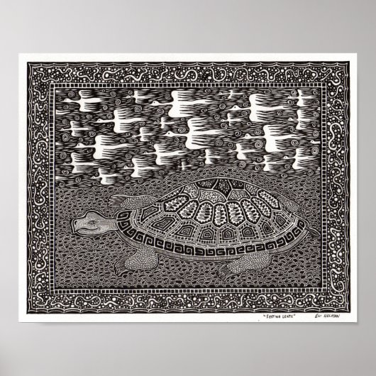 Festina Lente Poster (Vorne)