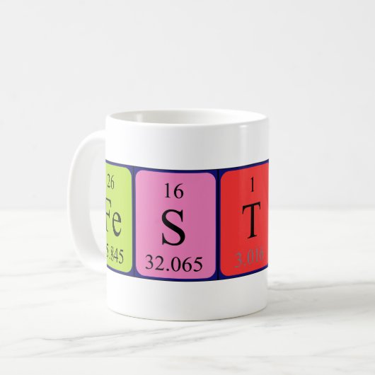 Festina Periodenname Tasse (Vorderseite Links)