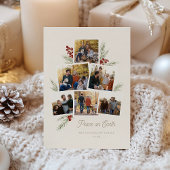 Festitive Foliage Foto Treppenkarte Feiertagskarte