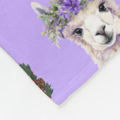 Festival Alpaca Luxe Fleecedecke (Ecke)