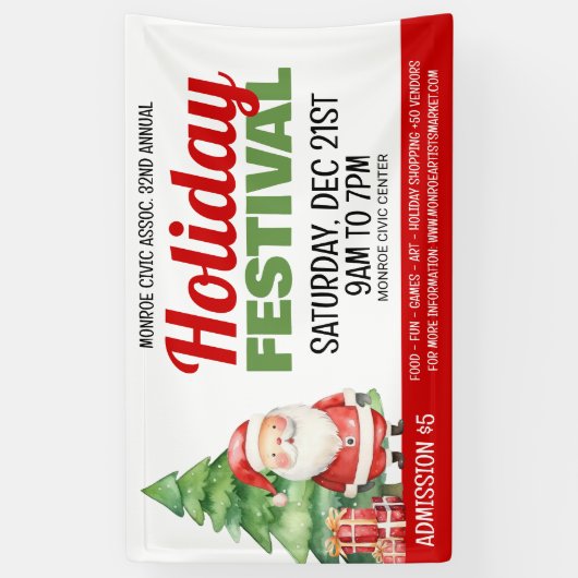 Festival-Banner Banner (Vertikal)