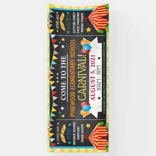 Festival-Banner Banner (Vertikal)