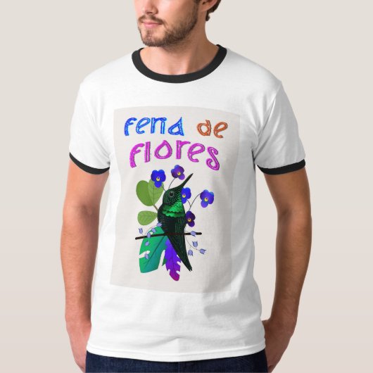 Festival Blume Juli Medellin Feria de Flores T-Shirt (Vorderseite)