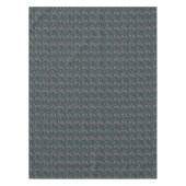 Festival Candy Cane und Holly Pattern Tischdecke (Vorderseite)