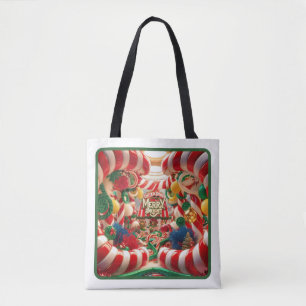 Festival Candy Wonderland Tote Bag - Mittel Tasche