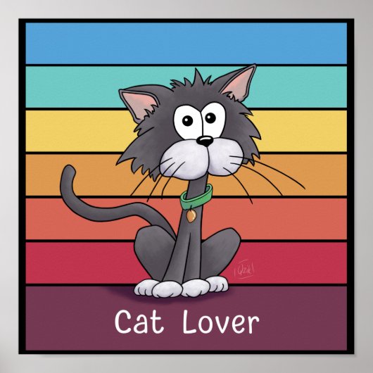 Festival Cat Lover Poster (Vorne)
