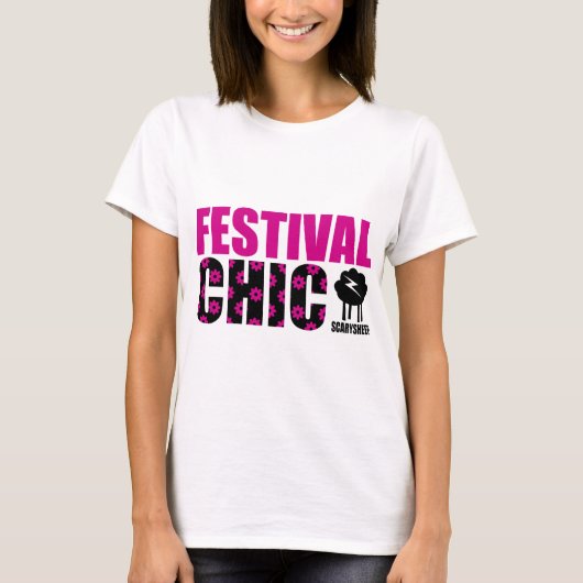 Festival-Chic T-Shirt (Vorderseite)