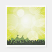 Festival Crowdpaper Napkins Serviette (Vorderseite)