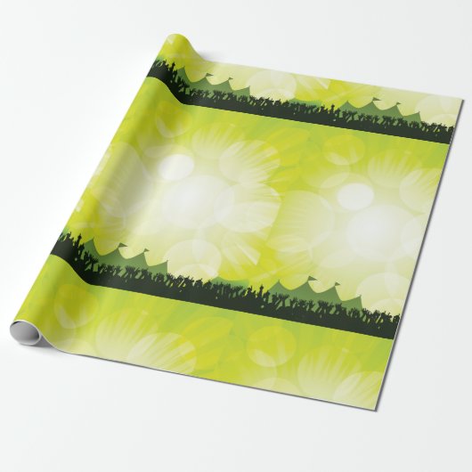 Festival Crowdwrapping Paper Geschenkpapier (Ungerollt)