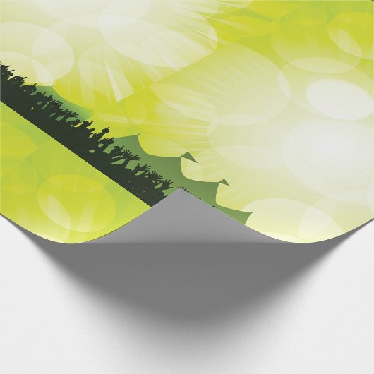 Festival Crowdwrapping Paper Geschenkpapier