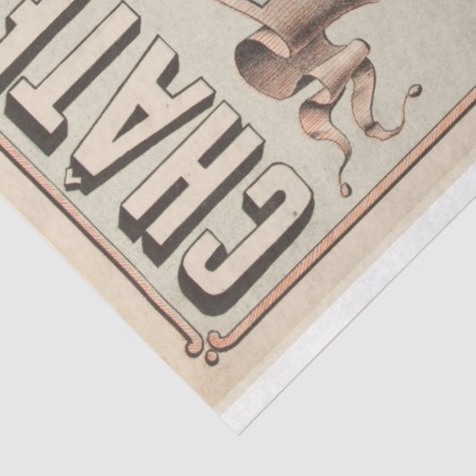 Festival der Blume Ephemera Seidenpapier (Ausschnitt)