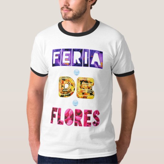 Festival der Blume Juli Kolumbien Feria de Flores T-Shirt (Vorderseite)