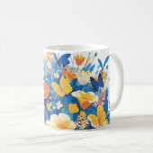 Festival der Blume und Schmetterlinge Kaffeetasse (VorderseiteRechts)