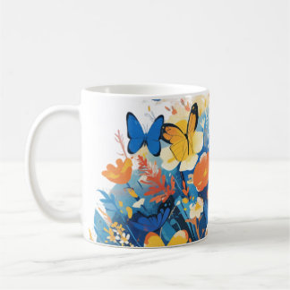 Festival der Blume und Schmetterlinge Kaffeetasse