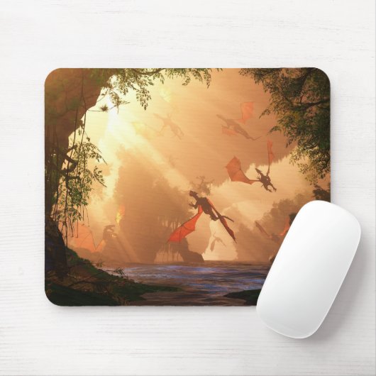 Festival der Drachen Mousepad (Mit Mouse)