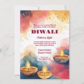 Festival der Lichter Einladung (Vorderseite)