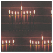 Festival der Lichter Hanukkah Fabric Stoff (Nahaufnahme)
