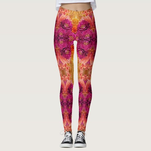 Festival der Lichter Leggings (Vorderseite)