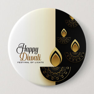 Festival der Lichter: Sacred Glow Diwali Button