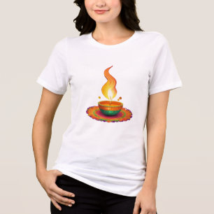 Festival der Lichter Tri-Blend Shirt