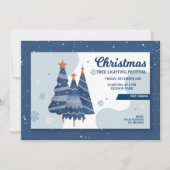 Festival der Weihnachtsbaumen - Einladung (Vorderseite)