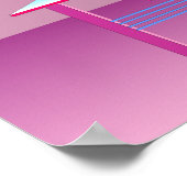 Festival des Hanukkah-Posters Poster (Ecke)