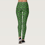 Festival des Patrick-Kleeblatts Leggings (Rückseite)