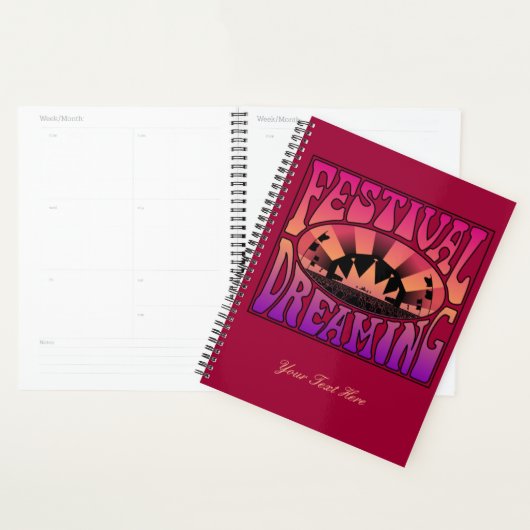 Festival Dreaming Retro Raspberry-Apricot-Plum 3 Planer (Anzeige)
