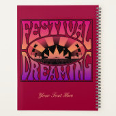 Festival Dreaming Retro Raspberry-Apricot-Plum 3 Planer (Rückseite)