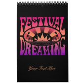 Festival Dreaming Retro Raspberry-Apricot-Plum Kalender (Titelbild)