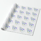 Festival Elegante Snowflake Geschenkpapier (Ungerollt)