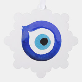 Festival Evil Eye Ornament Card Karte