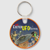 Festival Exeter UFO Schlüsselanhänger (Vorderseite)